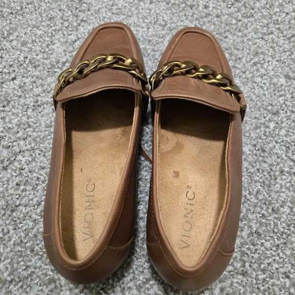 Vionic Mizelle Women's Loafers Brown Size 7 - Picture 2 of 6